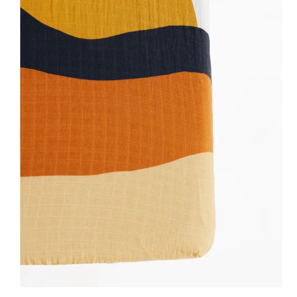 Clementine Kids Sunset Fitted Crib Sheet